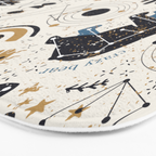 Happy nordic crypto-astrology Bath Mat Gallery Image 3