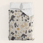 Happy nordic crypto-astrology Duvet Cover Gallery Image 6