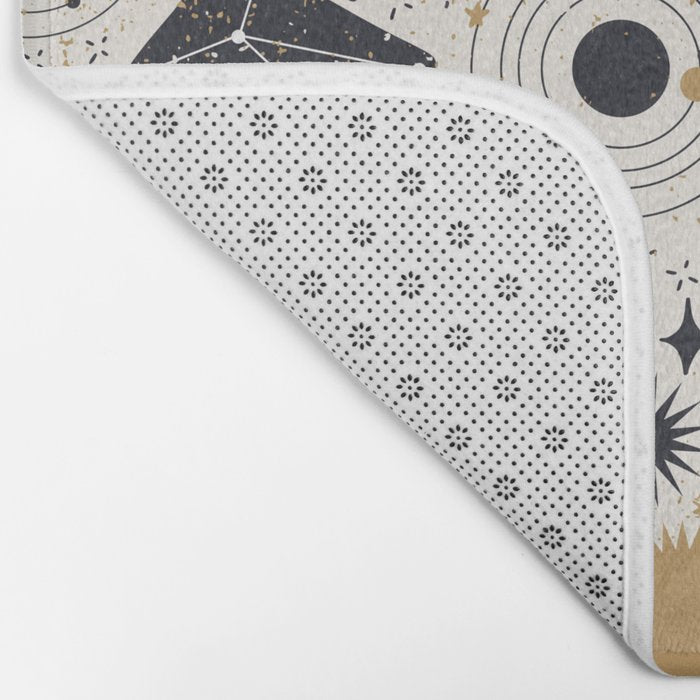 Happy nordic crypto-astrology Bath Mat Gallery Image 2