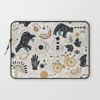 Happy nordic crypto-astrology Laptop Sleeve Gallery Image 1