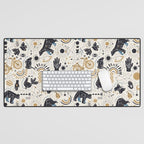 Happy nordic crypto-astrology Desk Mat Gallery Image 1