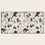 Happy nordic crypto-astrology Desk Mat Gallery Image 3