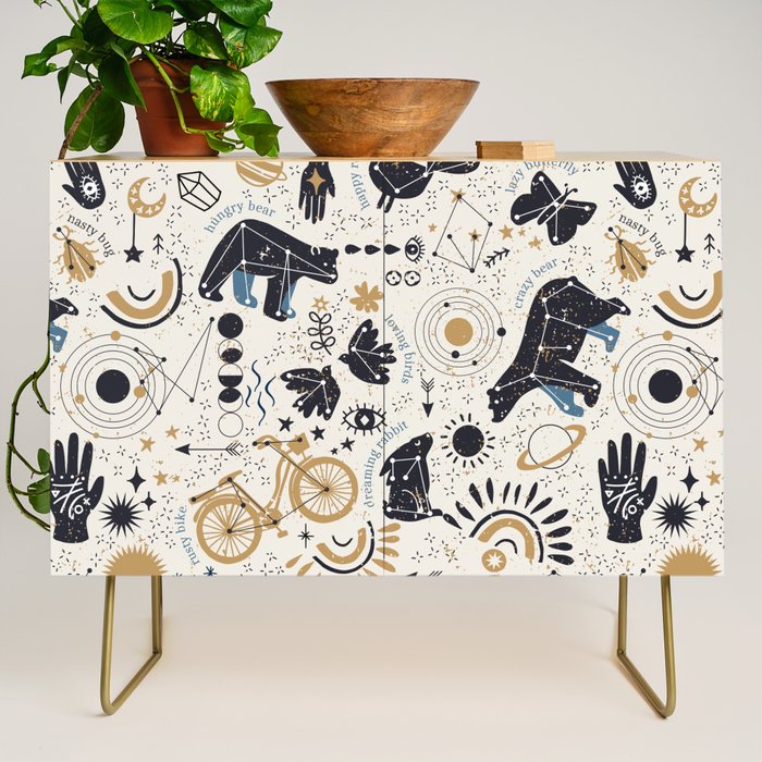 Happy nordic crypto-astrology Credenza Gallery Image 1