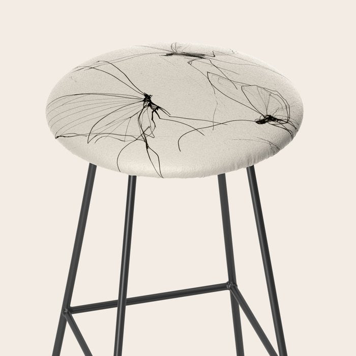 Minimal Butterfly Sketch Stool Gallery Image 2