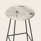Minimal Butterfly Sketch Stool Gallery Image 2