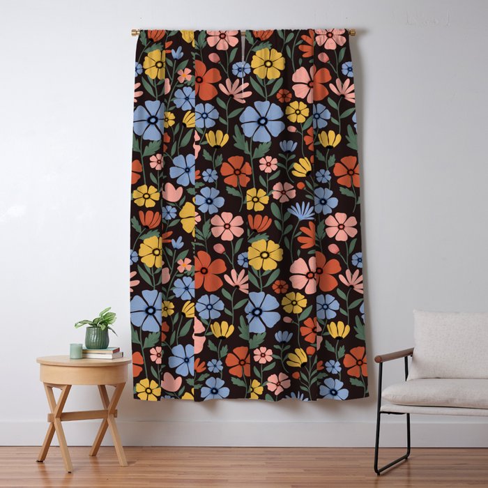 Wildflowers  Window Curtain Gallery Image 5