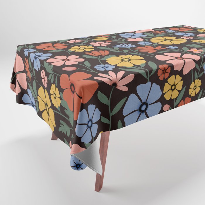 Wildflowers  Tablecloth Gallery Image 1