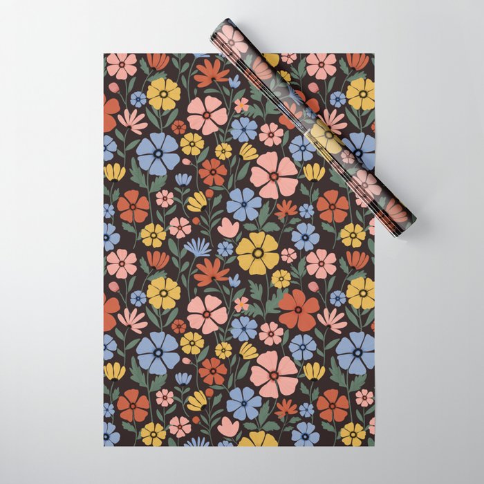 Wildflowers  Wrapping Paper Gallery Image 1