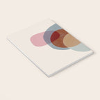 Abstract Shapes Gray Pink Rust Notebook Gallery Image 3