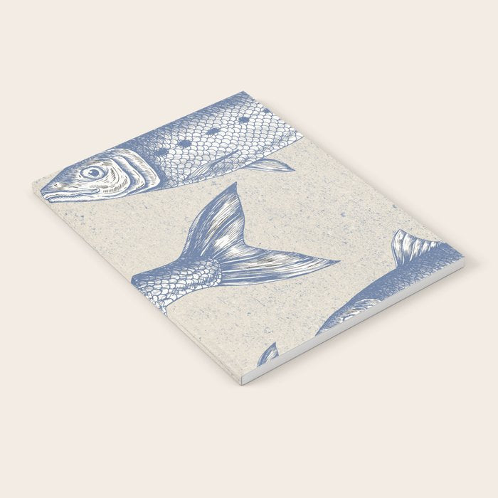 Retro Sardines Notebook Gallery Image 1