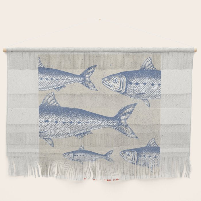 Retro Sardines Wall Hanging Gallery Image 1