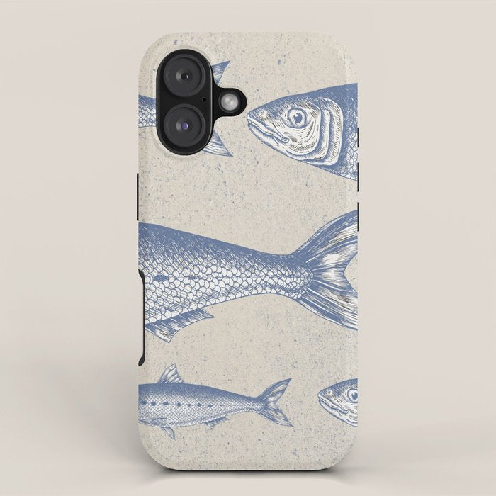Retro Sardines iPhone Case Gallery Image 1