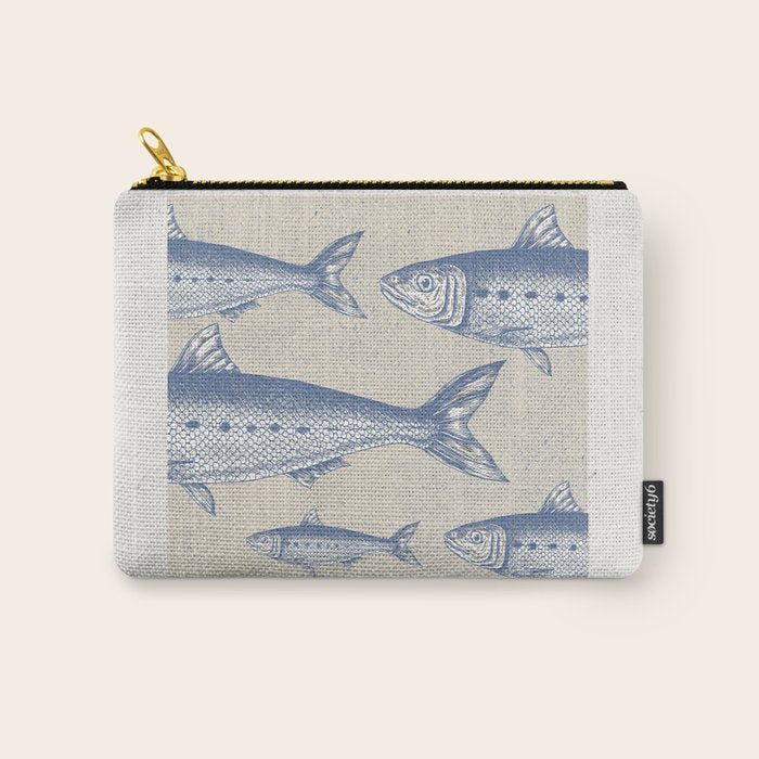 Retro Sardines Carry All Pouch Gallery Image 1