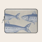 Retro Sardines Laptop Sleeve Gallery Image 1