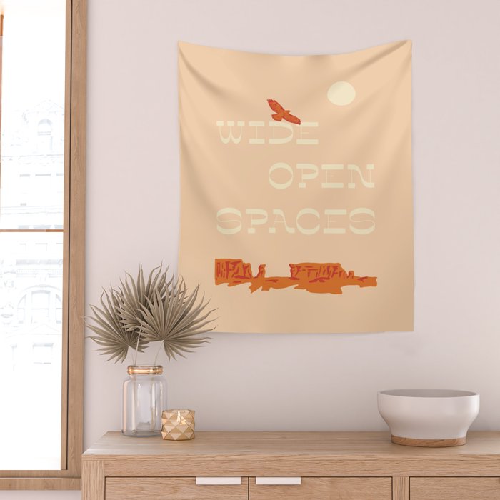 Wide Open Spaces Wall Tapestry Gallery Image 2