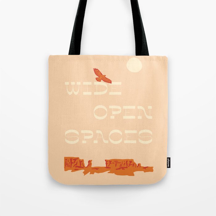 Wide Open Spaces Tote Bag Gallery Image 1