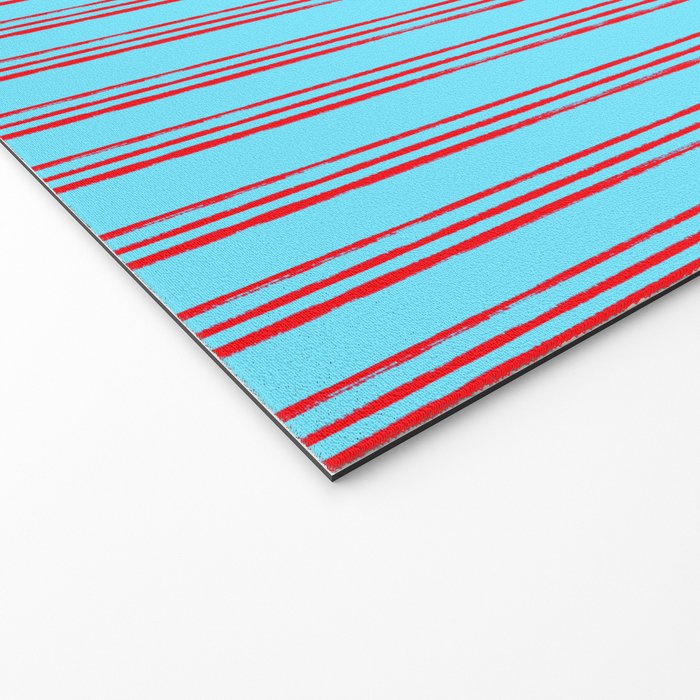 Americana Stripes Welcome Mat Gallery Image 2