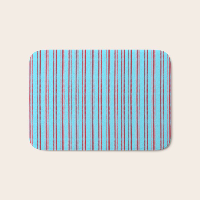 Americana Stripes Bath Mat Gallery Image 1