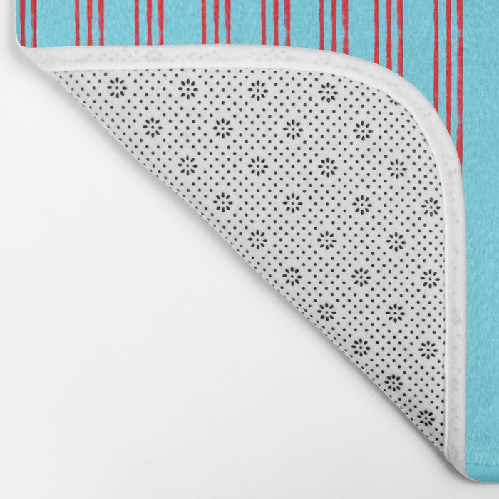Americana Stripes Bath Mat Gallery Image 2