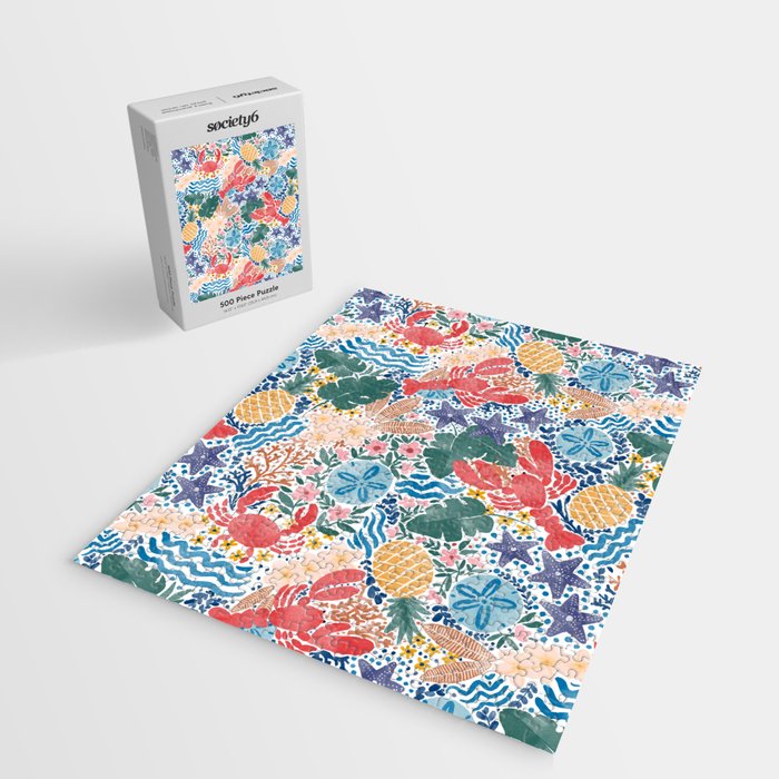 Seaside Floral Dream Jigsaw Puzzle Gallery Image 2