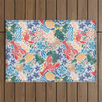 Seaside Floral Dream Outdoor Rug Gallery Image 1