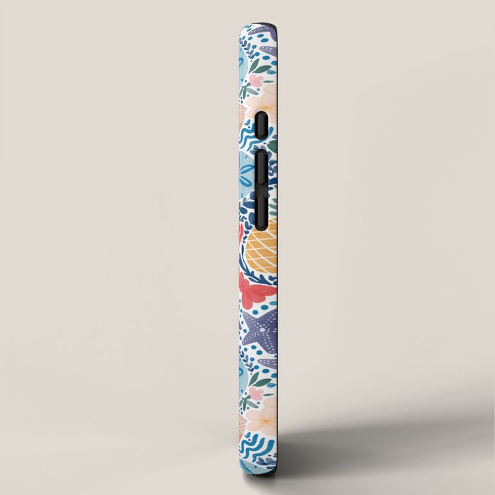 Seaside Floral Dream iPhone Case Gallery Image 2