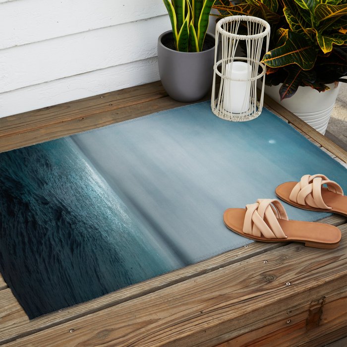 Sea Under Moonlight Outdoor Rug Gallery Image 2