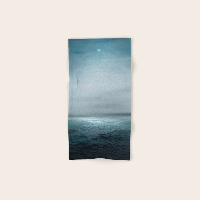 Sea Under Moonlight Bath Towel Gallery Image 1
