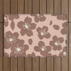 Mocha Blossoms Harmony Outdoor Rug Gallery Image 1