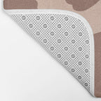 Mocha Blossoms Harmony Bath Mat Gallery Image 2