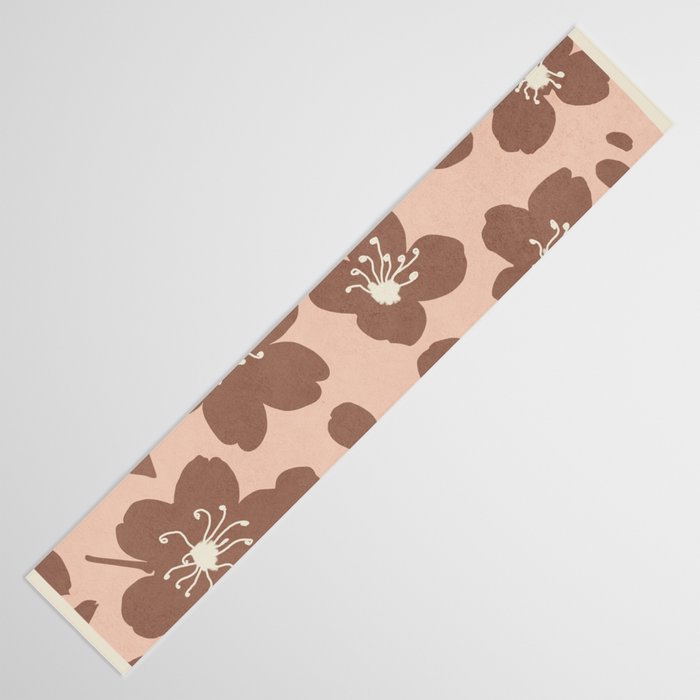 Mocha Blossoms Harmony Table Runner Gallery Image 3
