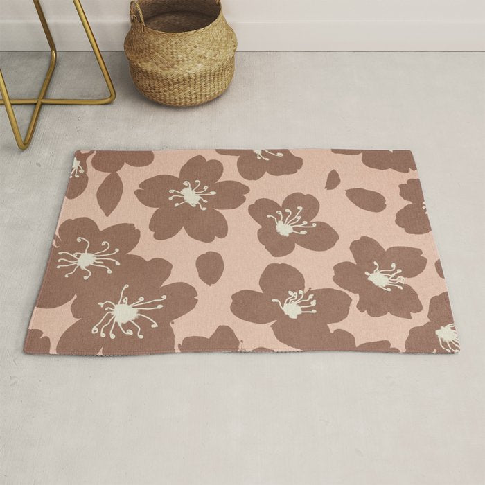 Mocha Blossoms Harmony Rug Gallery Image 1
