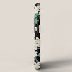 Apple Blossom Pattern on Black iPhone Case Gallery Image 2