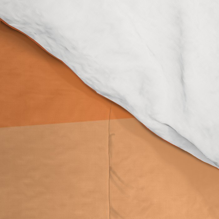 Abstract geometric sunrise Comforter Gallery Image 4