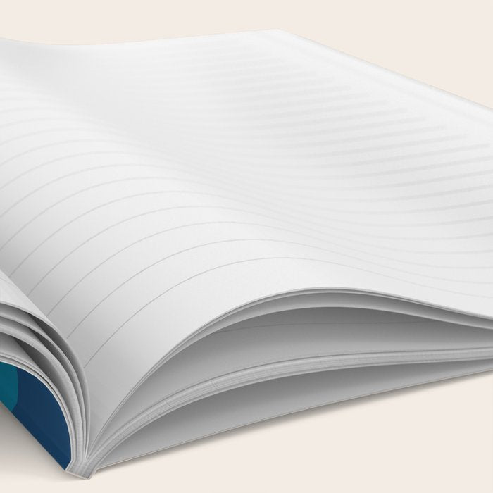 Abstract geometric sunrise Notebook Gallery Image 2