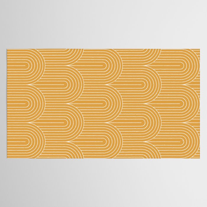 Art Deco Arch Pattern XVII Tablecloth Gallery Image 2
