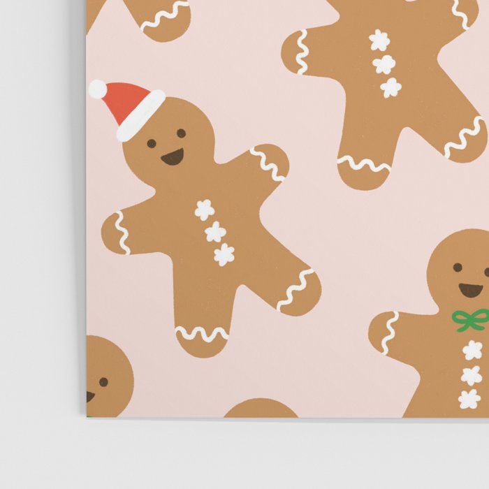 Christmas Gingerbread Men Poster Gallery Image 3