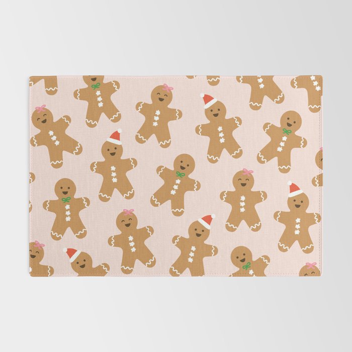 Christmas Gingerbread Men Rug Gallery Image 2