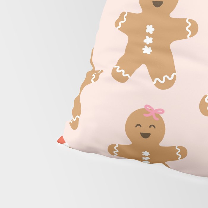 Christmas Gingerbread Men Pillow Sham Gallery Image 4