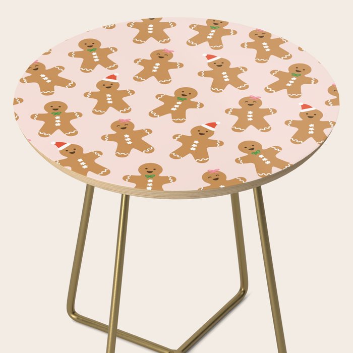 Christmas Gingerbread Men Side Table Gallery Image 2