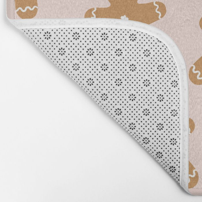 Christmas Gingerbread Men Bath Mat Gallery Image 2