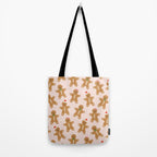 Christmas Gingerbread Men Tote Bag Gallery Image 2