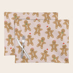 Christmas Gingerbread Men Placemat Gallery Image 1
