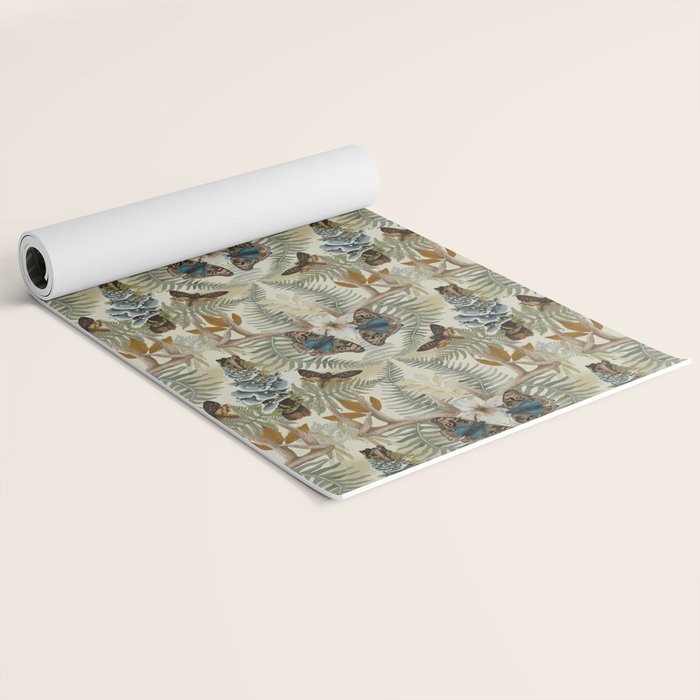 Lush boho forest C Yoga Mat Gallery Image 2