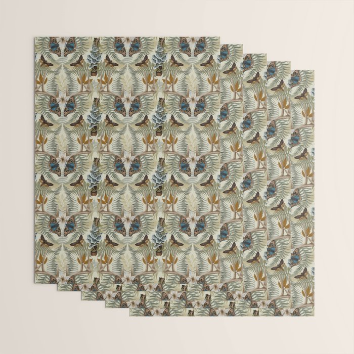 Lush boho forest C Wrapping Paper Gallery Image 3