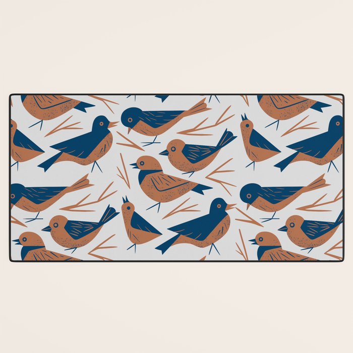 Hello Songbirds Desk Mat Gallery Image 3