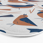 Hello Songbirds Bath Mat Gallery Image 3