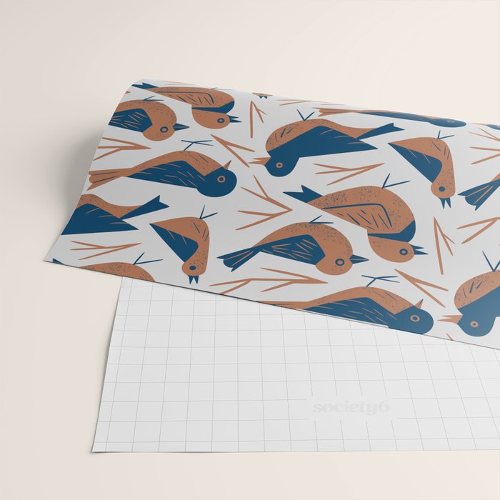Hello Songbirds Wrapping Paper Gallery Image 2