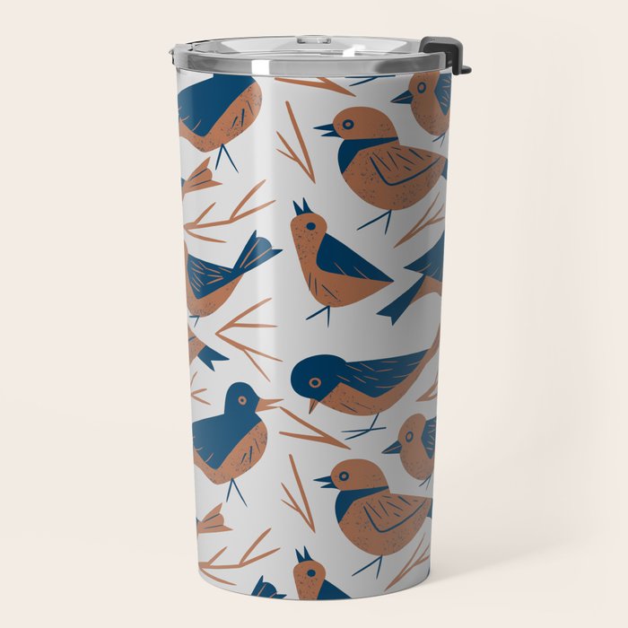 Hello Songbirds Travel Mug Gallery Image 2