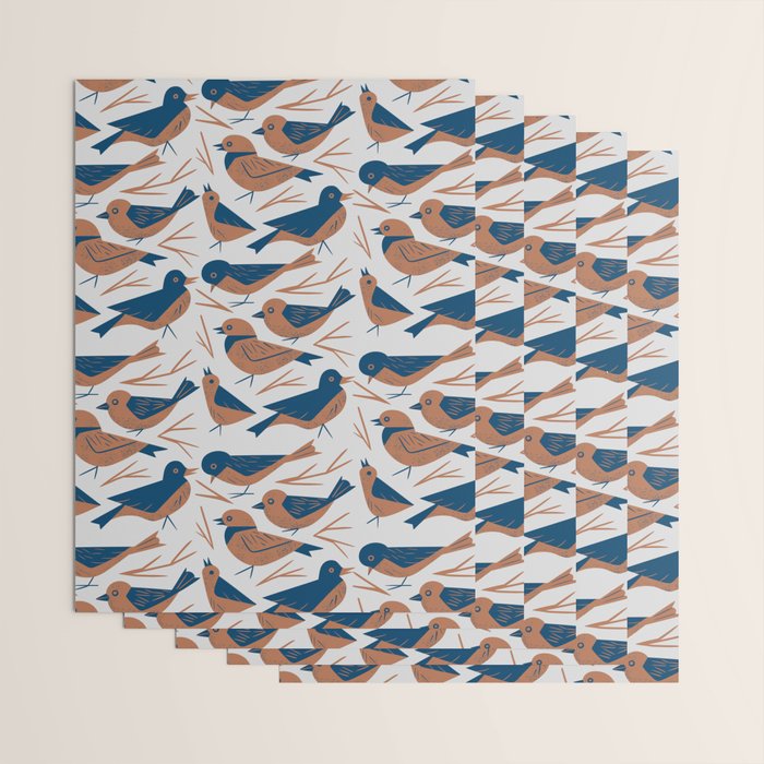 Hello Songbirds Wrapping Paper Gallery Image 3